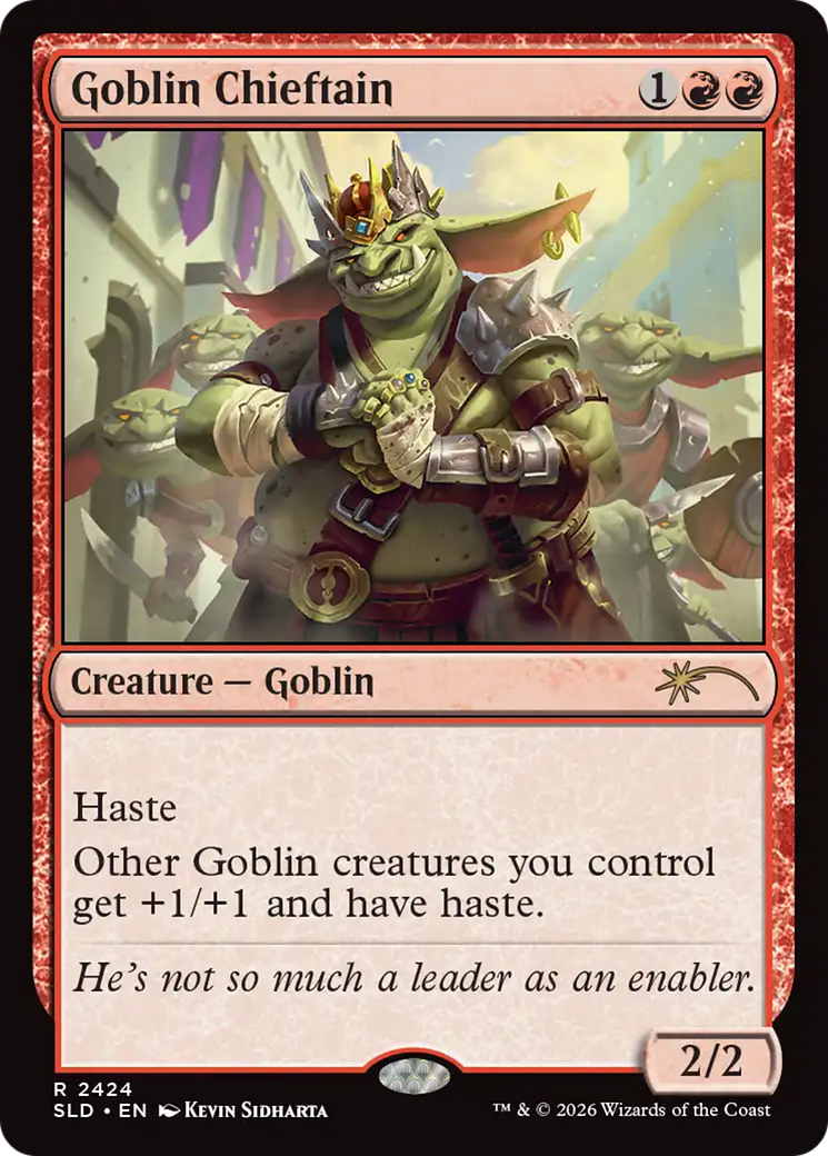 Goblin Chieftain (2424) [Secret Lair Drop Series] | L.A. Mood Comics and Games