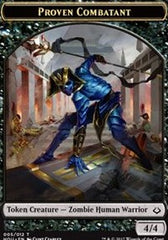 Proven Combatant // Cat Double-Sided Token [Hour of Devastation Tokens] | L.A. Mood Comics and Games