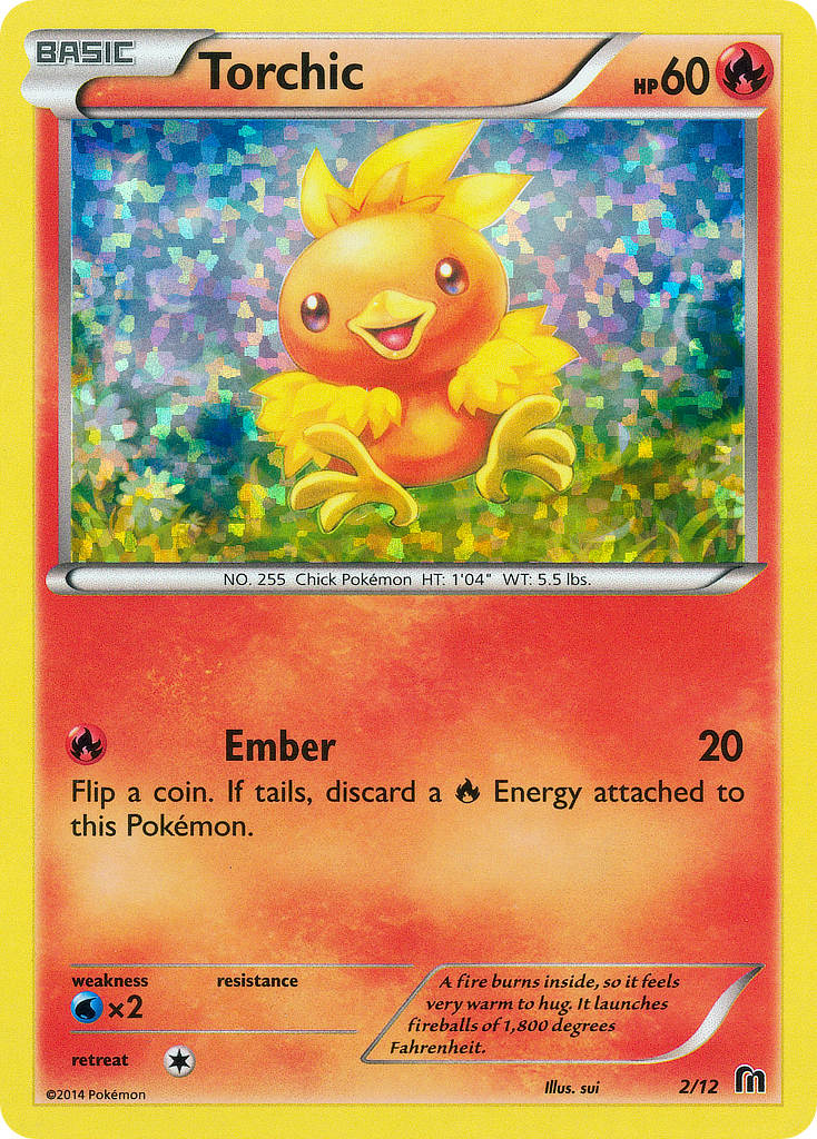 Torchic (2/12) [McDonald's Promos: 2016 Collection] | L.A. Mood Comics and Games