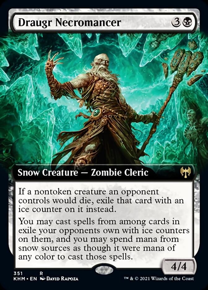 Draugr Necromancer (Extended Art) [Kaldheim] | L.A. Mood Comics and Games