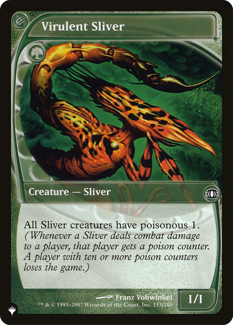 Virulent Sliver [The List] | L.A. Mood Comics and Games