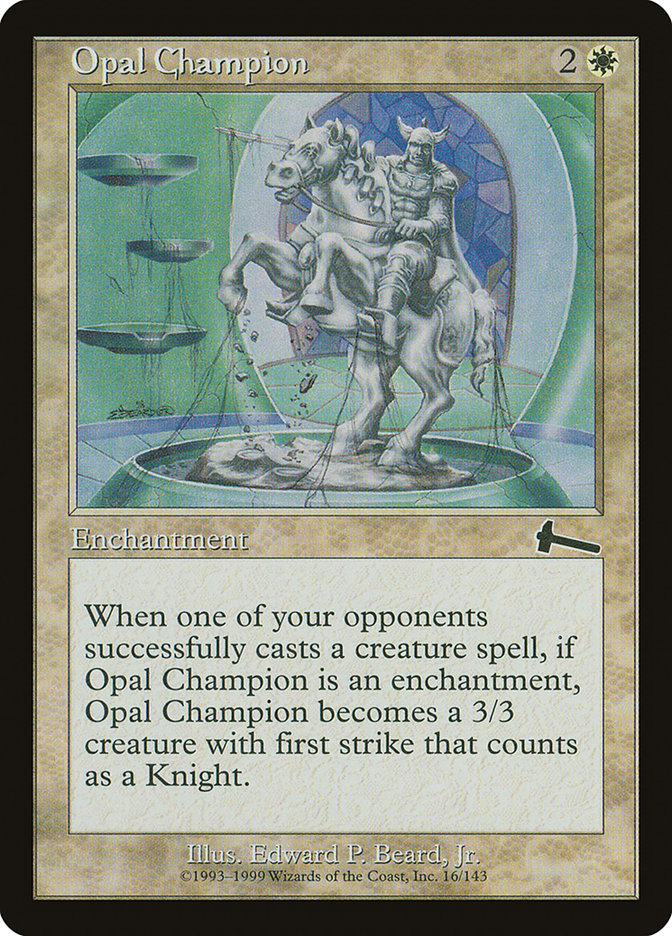 Opal Champion [Urza's Legacy] | L.A. Mood Comics and Games