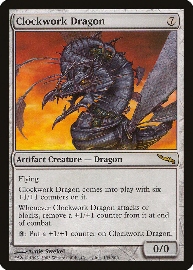 Clockwork Dragon [Mirrodin] | L.A. Mood Comics and Games