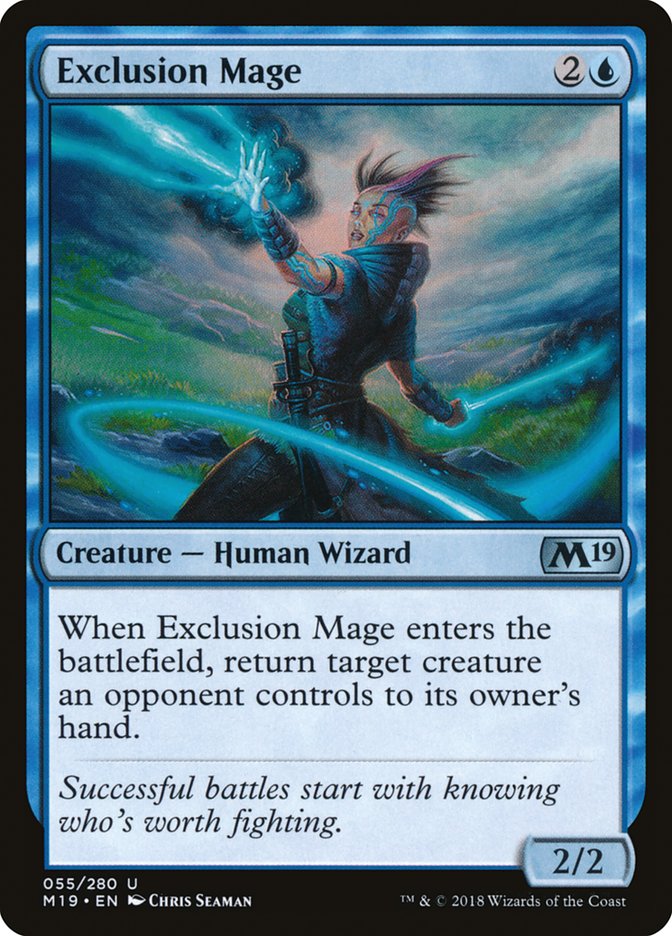 Exclusion Mage [Core Set 2019] | L.A. Mood Comics and Games