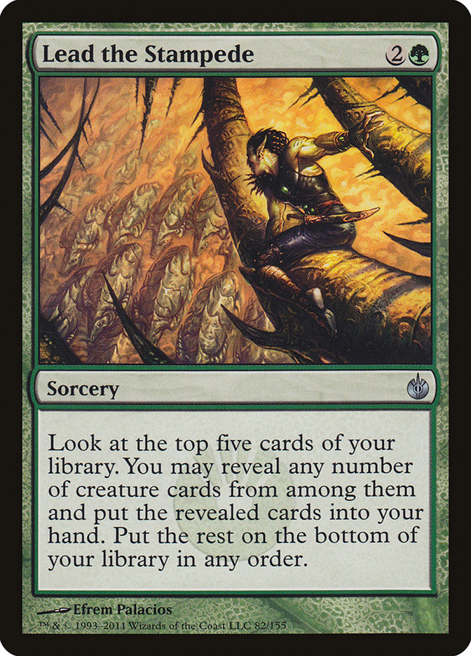Lead the Stampede [Mirrodin Besieged] | L.A. Mood Comics and Games