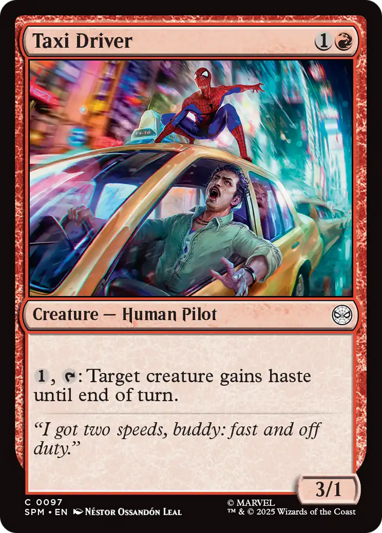 Taxi Driver [Marvel's Spider-Man] | L.A. Mood Comics and Games