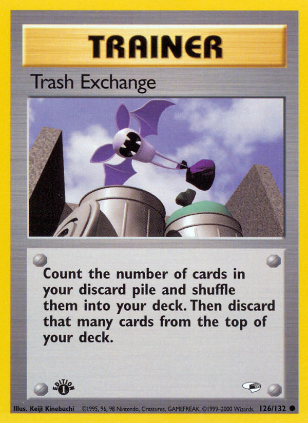 Trash Exchange (126/132) [Gym Heroes 1st Edition] | L.A. Mood Comics and Games