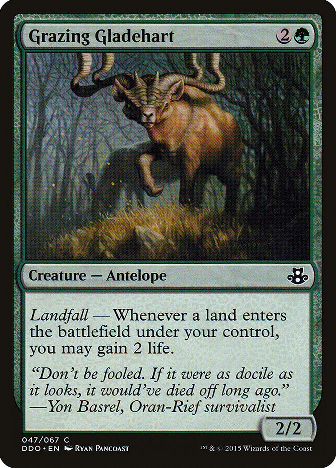 Grazing Gladehart [Duel Decks: Elspeth vs. Kiora] | L.A. Mood Comics and Games