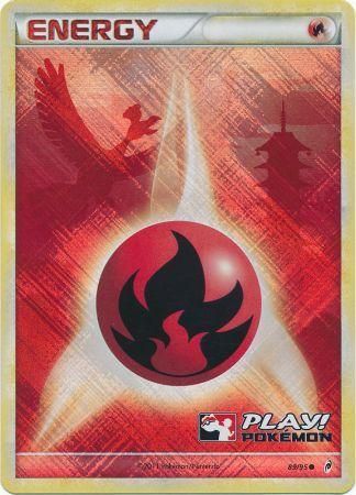 Fire Energy (89/95) (Play Pokemon Promo) [HeartGold & SoulSilver: Call of Legends] | L.A. Mood Comics and Games