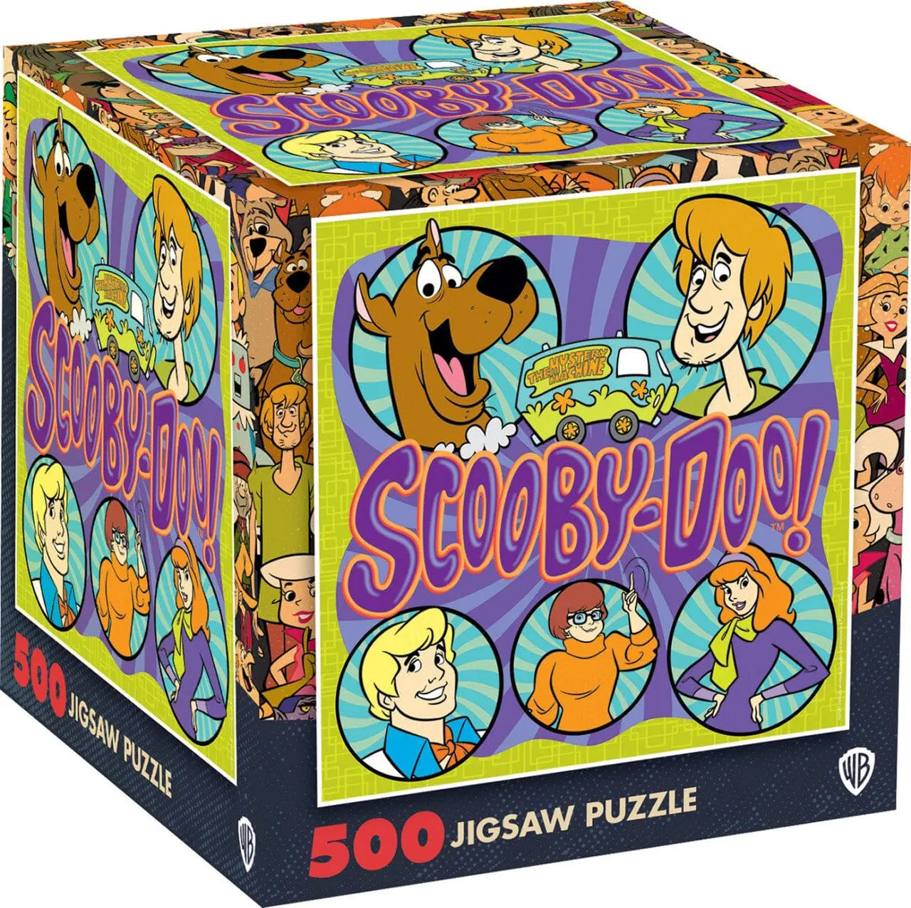 Puzzle: 500pc Scooby-Doo Square | L.A. Mood Comics and Games