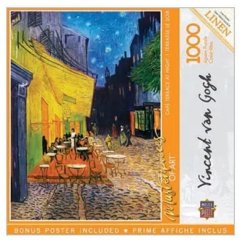 Puzzle: 1000pc Cafe Terrace | L.A. Mood Comics and Games