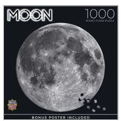 Puzzle: 1000pc Moon | L.A. Mood Comics and Games