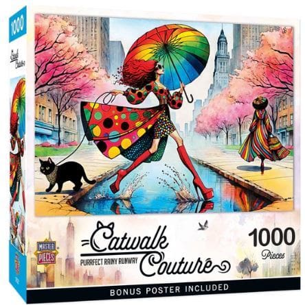 Puzzle 1000pc  Purrfect | L.A. Mood Comics and Games