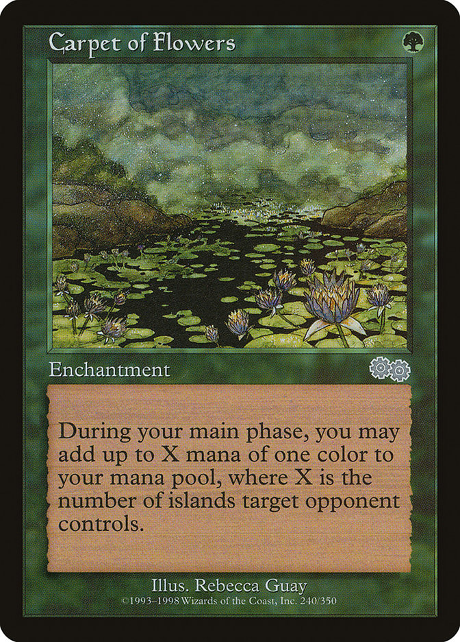 Carpet of Flowers [Urza's Saga] | L.A. Mood Comics and Games