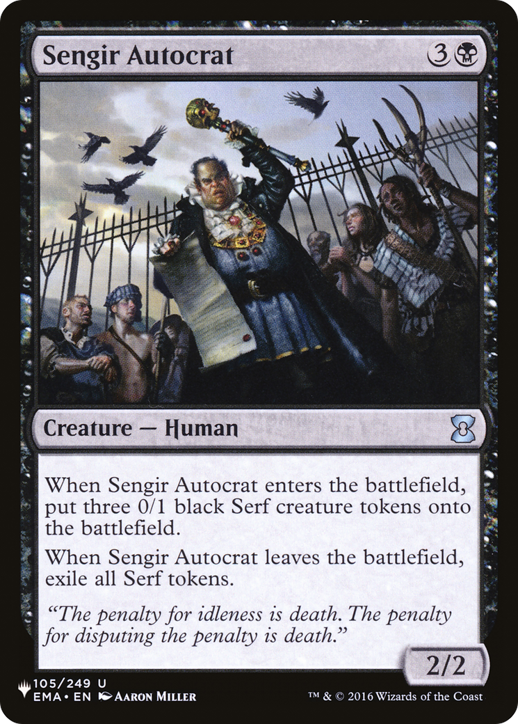 Sengir Autocrat [The List] | L.A. Mood Comics and Games