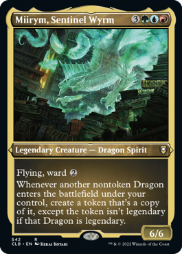 Miirym, Sentinel Wyrm (Foil Etched) [Commander Legends: Battle for Baldur's Gate] | L.A. Mood Comics and Games
