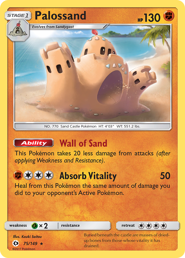 Palossand (75/149) [Sun & Moon: Base Set] | L.A. Mood Comics and Games