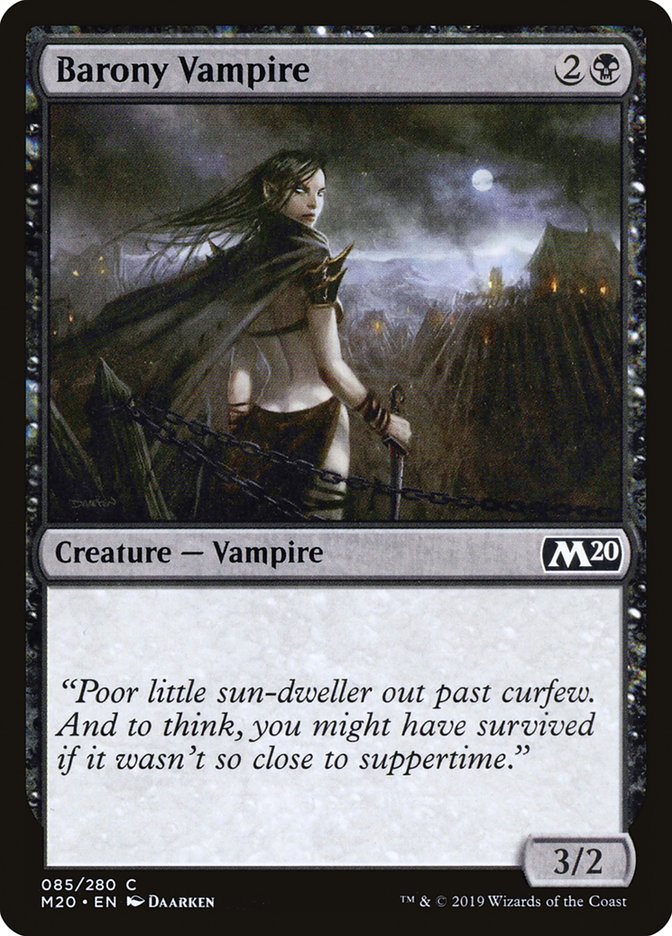 Barony Vampire [Core Set 2020] | L.A. Mood Comics and Games