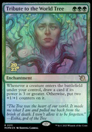 Tribute to the World Tree [March of the Machine Prerelease Promos] | L.A. Mood Comics and Games