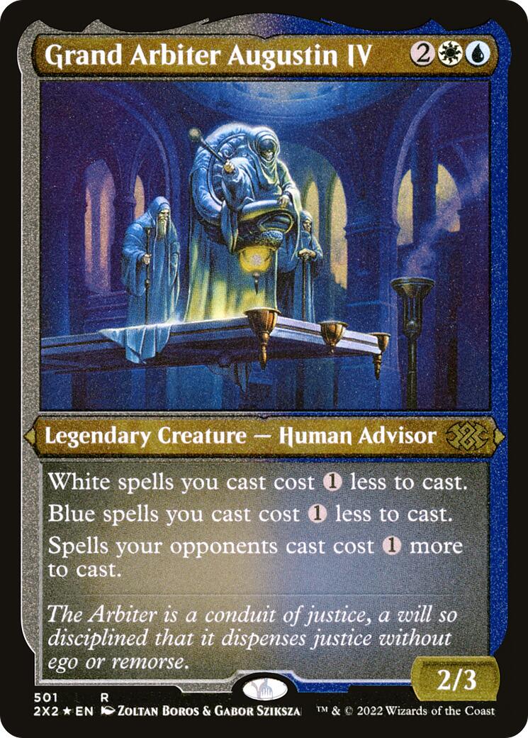 Grand Arbiter Augustin IV (Foil Etched) [Double Masters 2022] | L.A. Mood Comics and Games