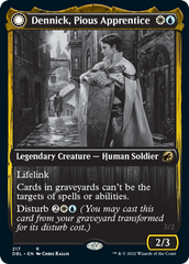 Dennick, Pious Apprentice // Dennick, Pious Apparition [Innistrad: Double Feature] | L.A. Mood Comics and Games