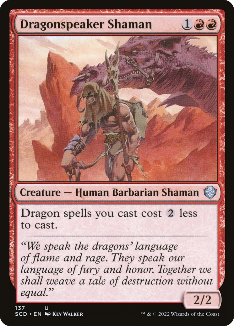 Dragonspeaker Shaman [Starter Commander Decks] | L.A. Mood Comics and Games
