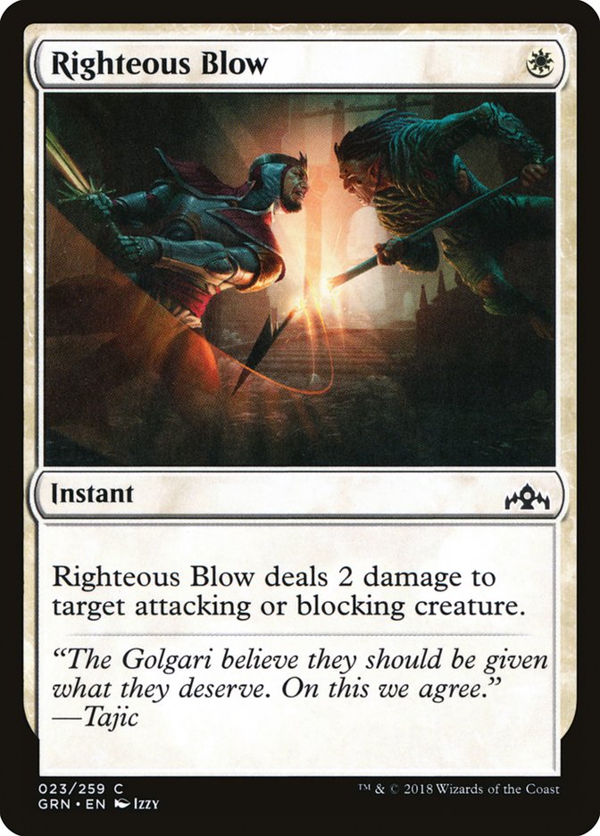 Righteous Blow [Guilds of Ravnica] | L.A. Mood Comics and Games