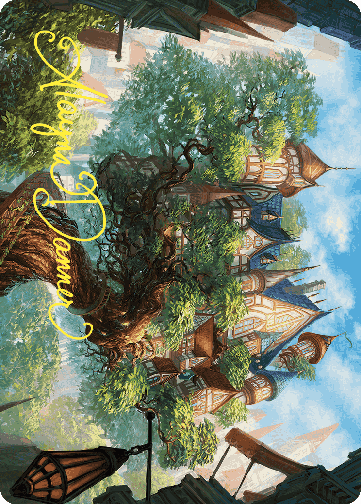 Edgewall Inn Art Card (Gold-Stamped Signature) [Wilds of Eldraine Art Series] | L.A. Mood Comics and Games