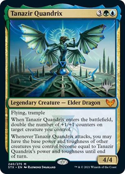 Tanazir Quandrix (Promo Pack) [Strixhaven: School of Mages Promos] | L.A. Mood Comics and Games