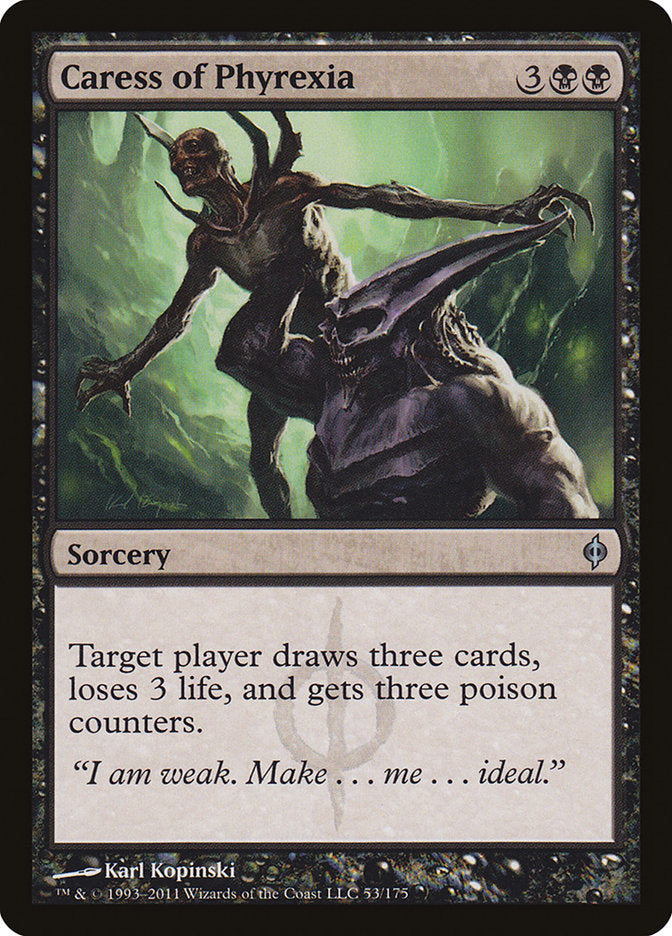 Caress of Phyrexia [New Phyrexia] | L.A. Mood Comics and Games