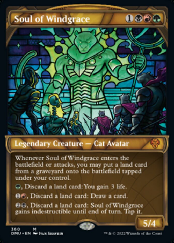 Soul of Windgrace (Showcase Textured) [Dominaria United] | L.A. Mood Comics and Games