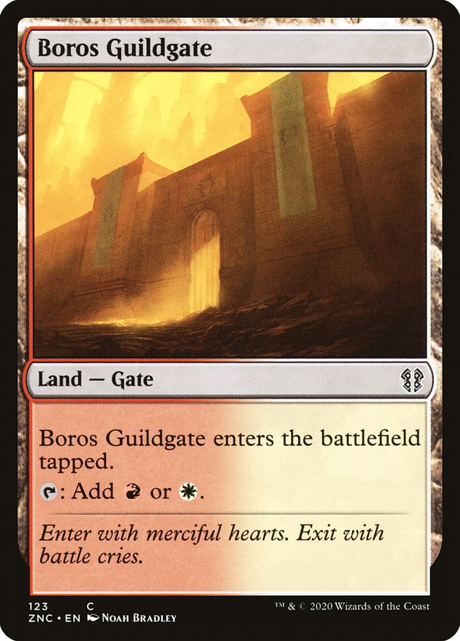 Boros Guildgate [Zendikar Rising Commander] | L.A. Mood Comics and Games