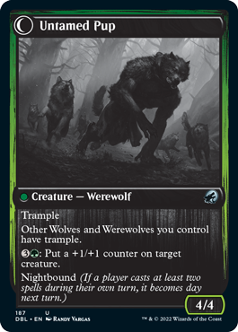 Hound Tamer // Untamed Pup [Innistrad: Double Feature] | L.A. Mood Comics and Games