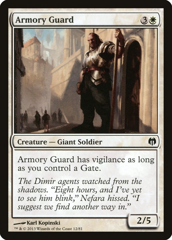 Armory Guard [Duel Decks: Heroes vs. Monsters] | L.A. Mood Comics and Games