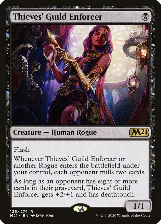 Thieves' Guild Enforcer [Core Set 2021] | L.A. Mood Comics and Games