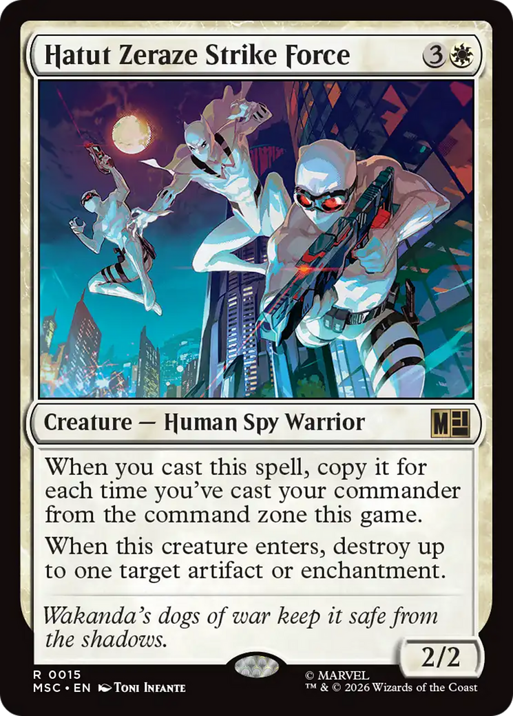Hatut Zeraze Strike Force [Marvel Super Heroes Commander] | L.A. Mood Comics and Games