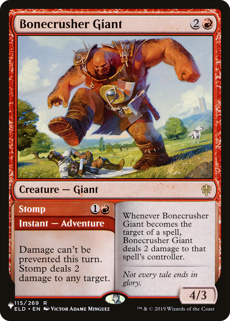 Bonecrusher Giant [The List Reprints] | L.A. Mood Comics and Games