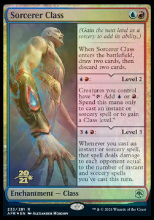 Sorcerer Class [Dungeons & Dragons: Adventures in the Forgotten Realms Prerelease Promos] | L.A. Mood Comics and Games