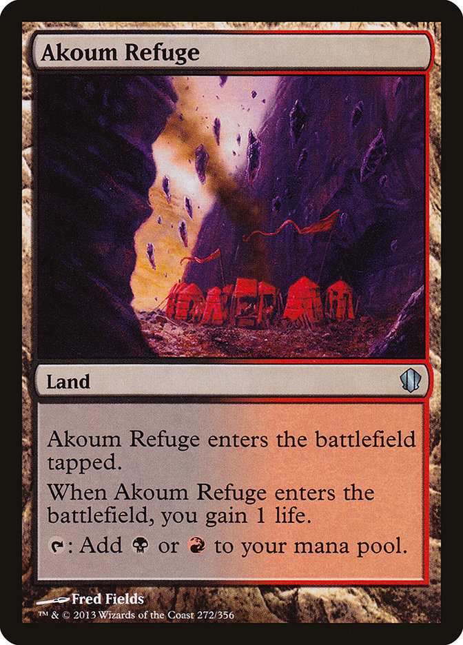 Akoum Refuge [Commander 2013] | L.A. Mood Comics and Games