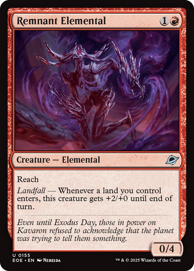 Remnant Elemental [Edge of Eternities] | L.A. Mood Comics and Games