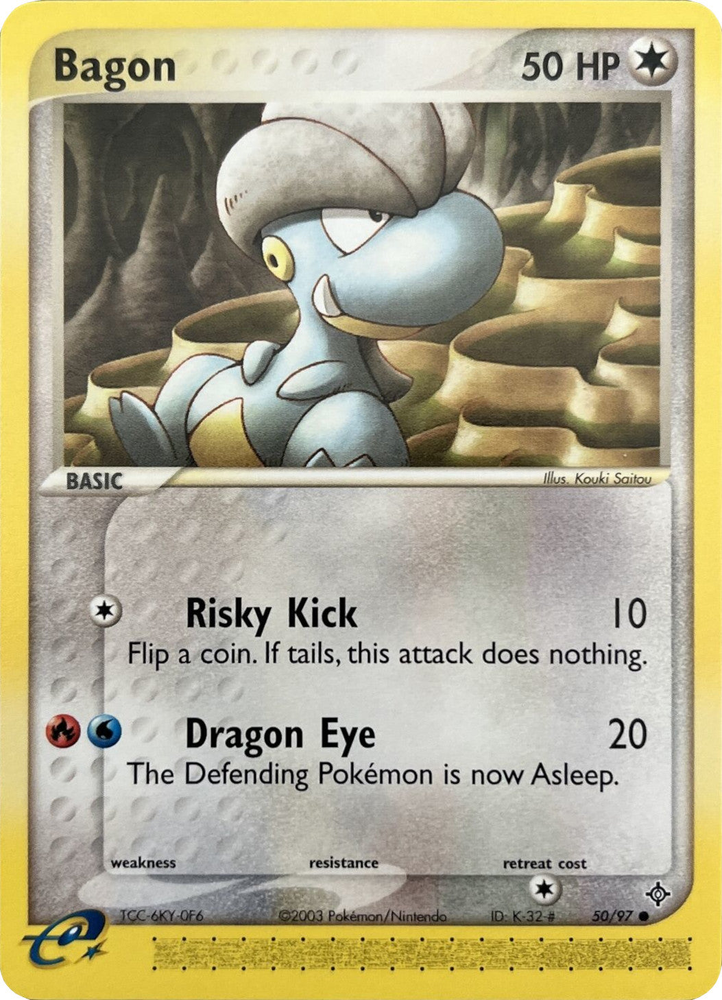 Bagon (50/97) (Nintendo Promos) [EX: Dragon] | L.A. Mood Comics and Games