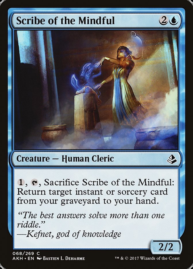 Scribe of the Mindful [Amonkhet] | L.A. Mood Comics and Games