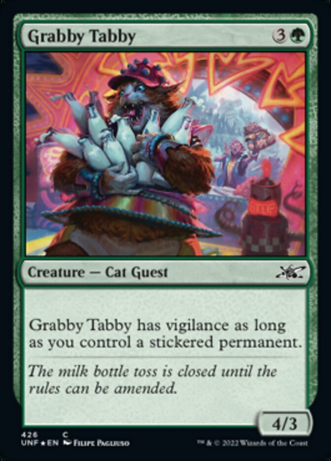Grabby Tabby (Galaxy Foil) [Unfinity] | L.A. Mood Comics and Games