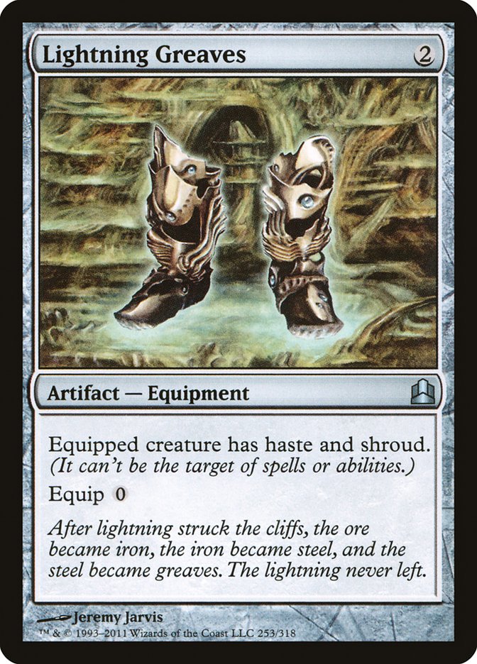 Lightning Greaves [Commander 2011] | L.A. Mood Comics and Games