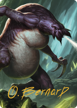 Ettercap Art Card (Gold-Stamped Signature) [Commander Legends: Battle for Baldur's Gate Art Series] | L.A. Mood Comics and Games