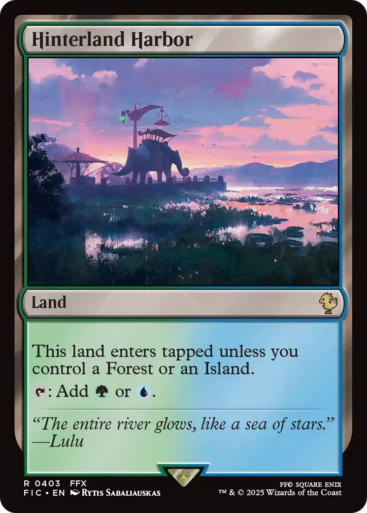 Hinterland Harbor [FINAL FANTASY Commander] | L.A. Mood Comics and Games