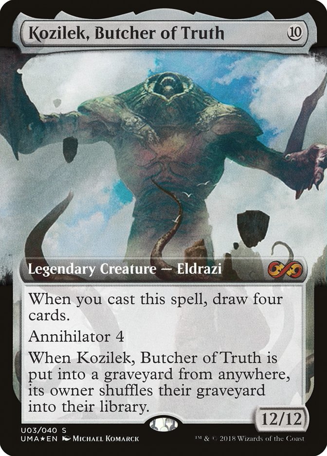 Kozilek, Butcher of Truth (Topper) [Ultimate Masters Box Topper] | L.A. Mood Comics and Games