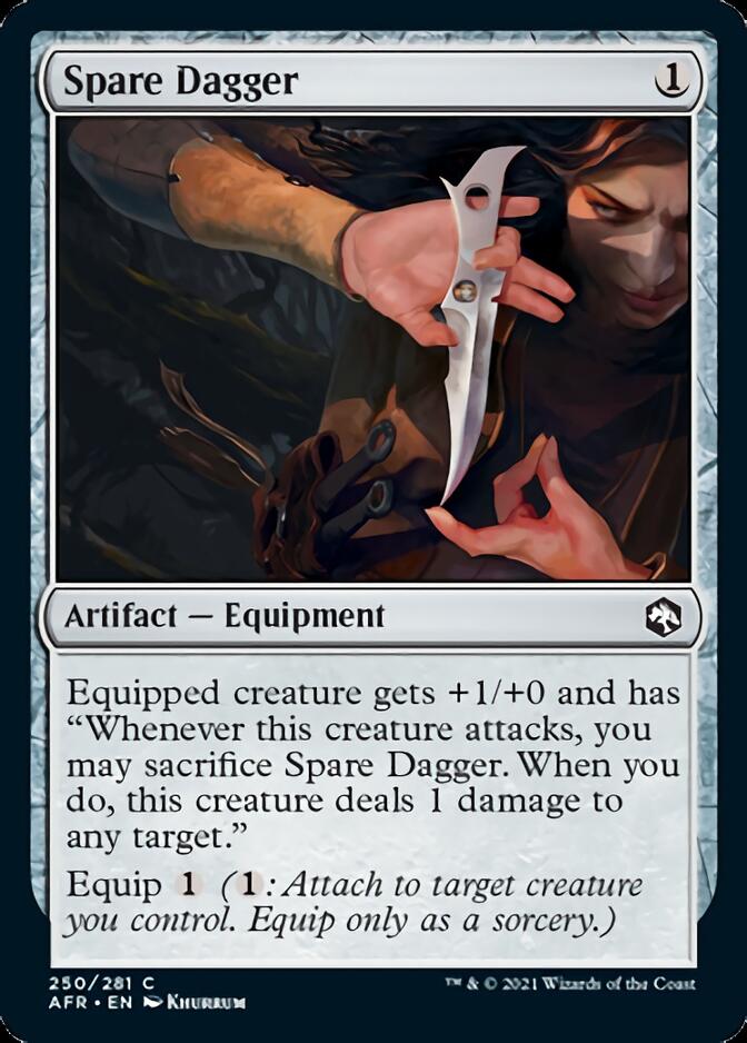 Spare Dagger [Dungeons & Dragons: Adventures in the Forgotten Realms] | L.A. Mood Comics and Games