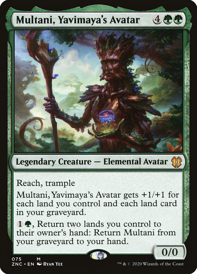 Multani, Yavimaya's Avatar [Zendikar Rising Commander] | L.A. Mood Comics and Games