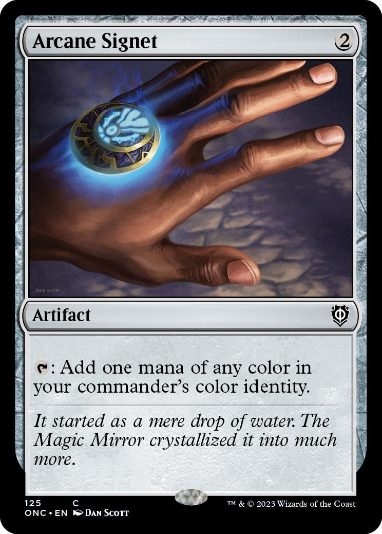 Arcane Signet [Phyrexia: All Will Be One Commander] | L.A. Mood Comics and Games